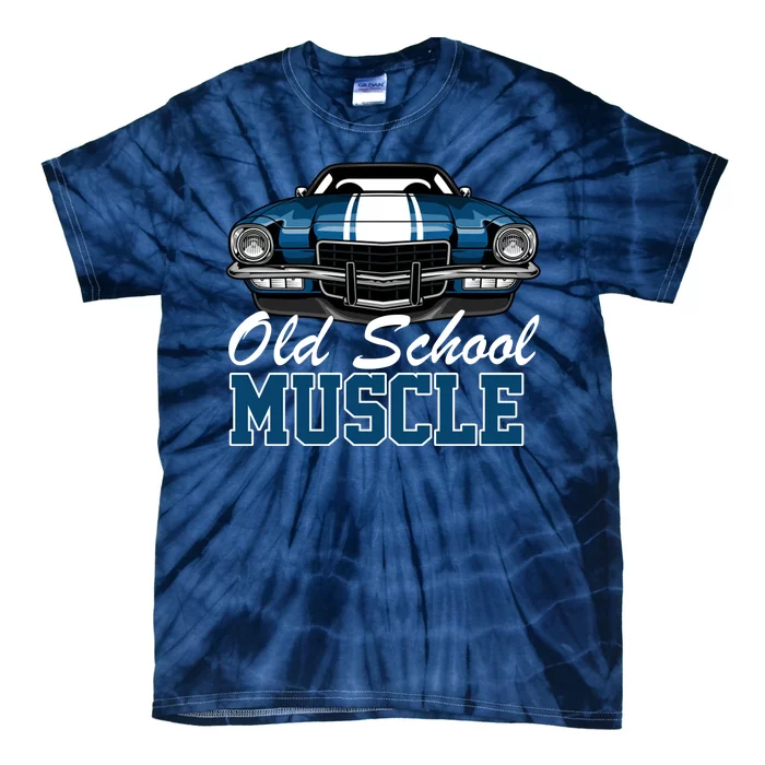 Old School Muscle Car Tie-Dye T-Shirt