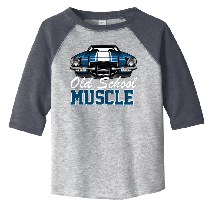 Old School Muscle Car Toddler Fine Jersey T-Shirt