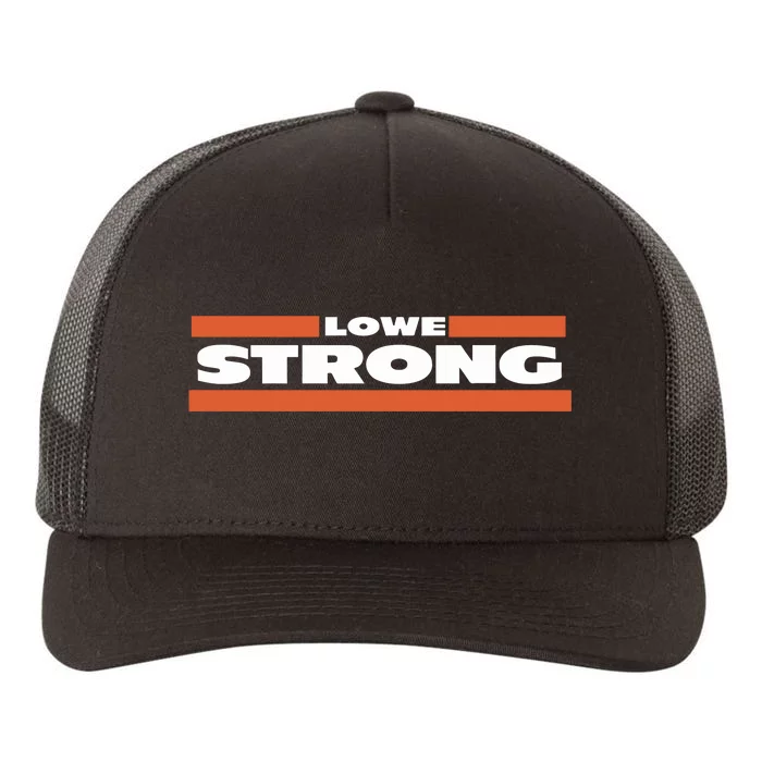 Obvious Shirts Mike Lowe Strong Yupoong Adult 5-Panel Trucker Hat