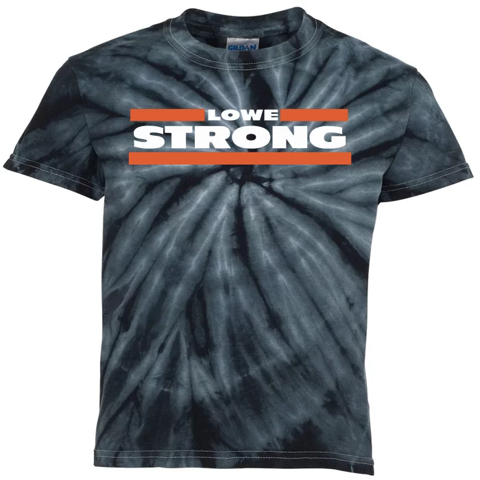 Obvious Shirts Mike Lowe Strong Kids Tie-Dye T-Shirt