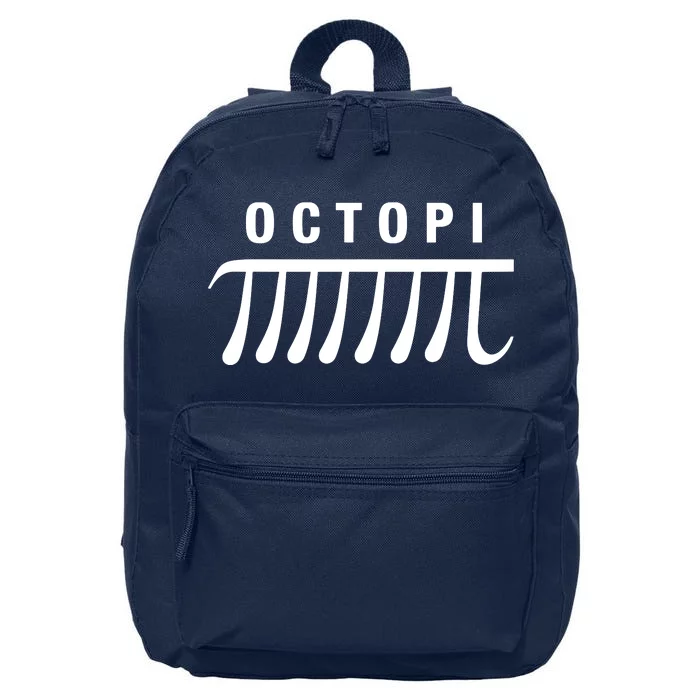 Octopi Science Math Pi Day Funny Great Fun Teachers Puns 16 in Basic Backpack