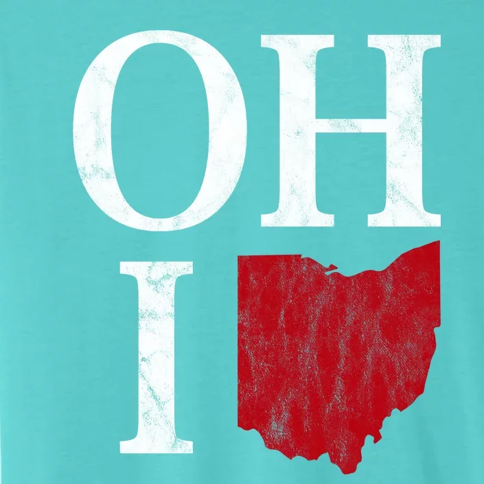 Ohio State Map ChromaSoft Performance T-Shirt