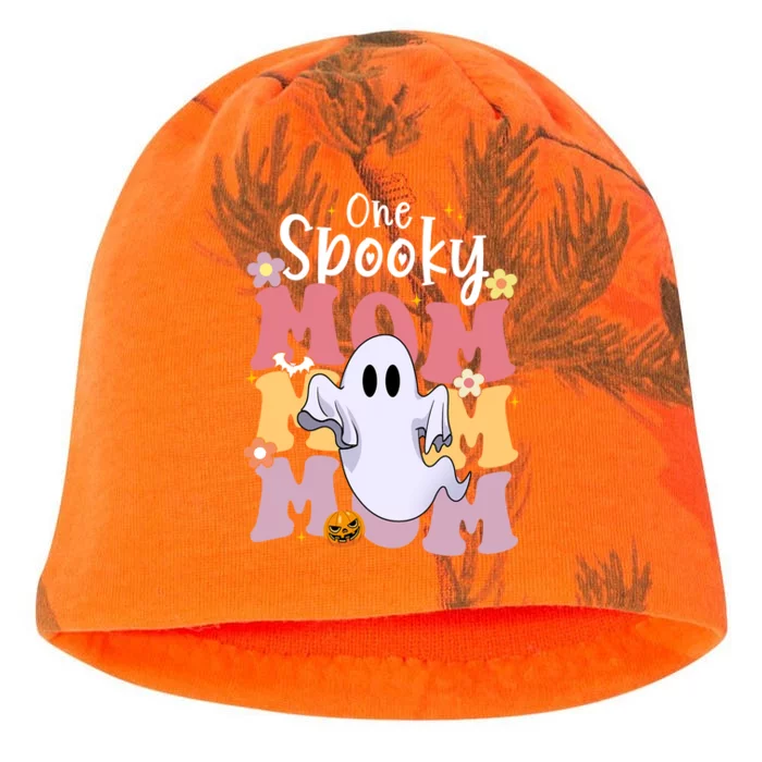 One Spooky Mom Halloween Cute Ghosts Grovvy Mommy Gift Meaningful Gift Kati - Camo Knit Beanie