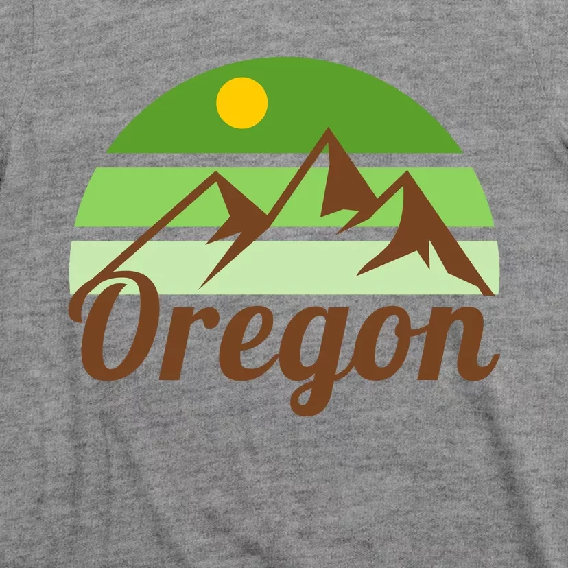 Oregon Simple Mountain Logo T-Shirt