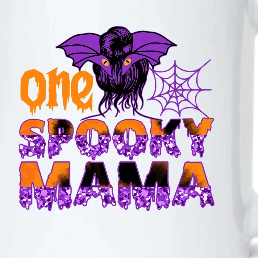 One Spooky Mama Halloween Mom Costume Cool Gift Black Color Changing Mug