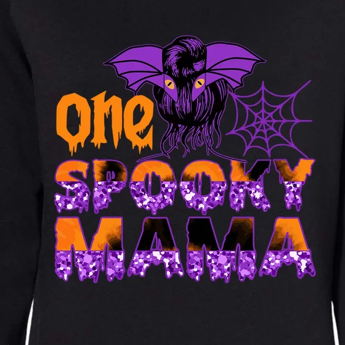 One Spooky Mama Halloween Mom Costume Cool Gift Womens California Wash Sweatshirt