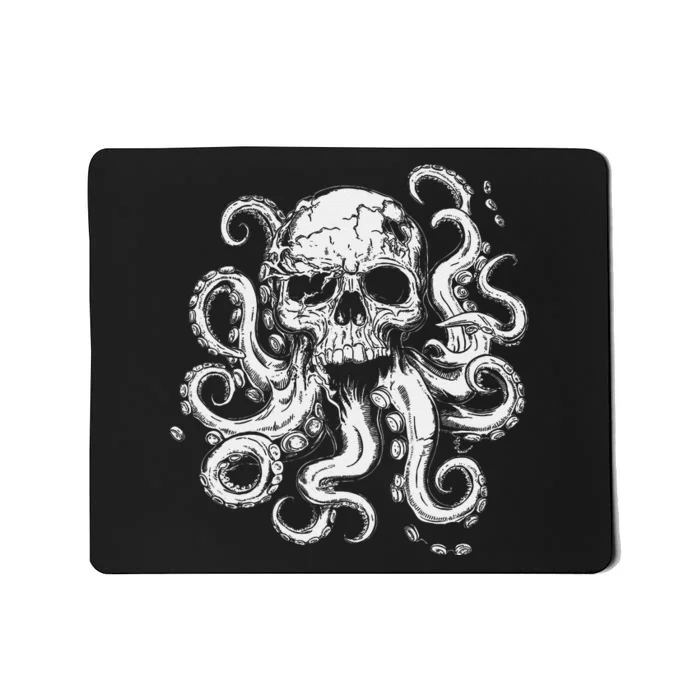 Octopus Skull Monster Cthulhu Skull Gifts Mousepad