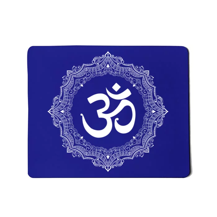 Om Symbol Namaste Aum Ohm Hindu Zen Tantra Yoga Day Gift Mousepad