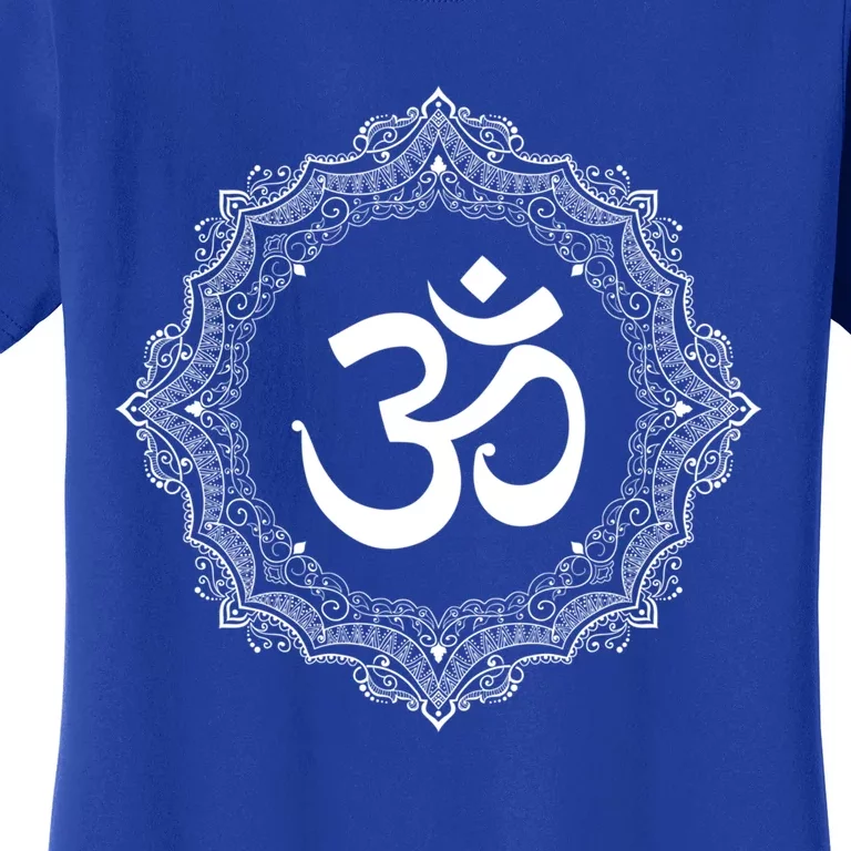 Om Symbol Namaste Aum Ohm Hindu Zen Tantra Yoga Day Gift Women's T-Shirt