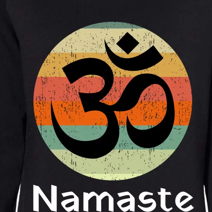 Om Symbol Namaste Ohm Hindu Zen Yoga Day Cool Gift Womens California Wash Sweatshirt