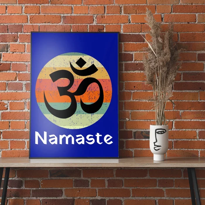 Om Symbol Namaste Ohm Hindu Zen Yoga Day Cool Gift Poster