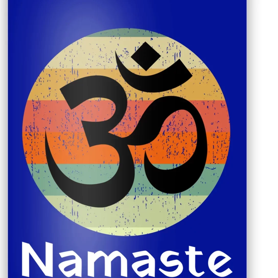 Om Symbol Namaste Ohm Hindu Zen Yoga Day Cool Gift Poster