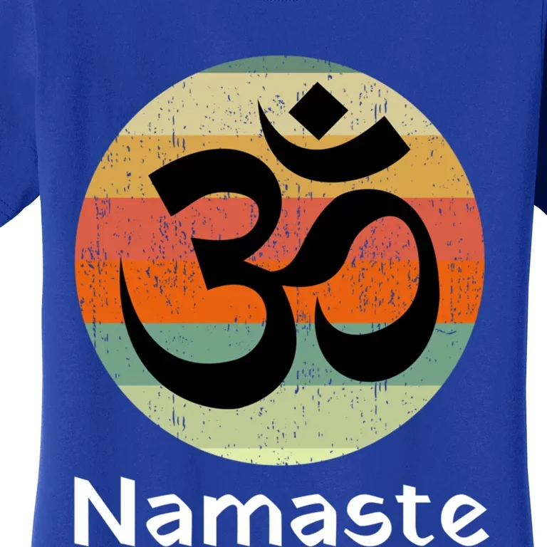 Om Symbol Namaste Ohm Hindu Zen Yoga Day Cool Gift Women's T-Shirt