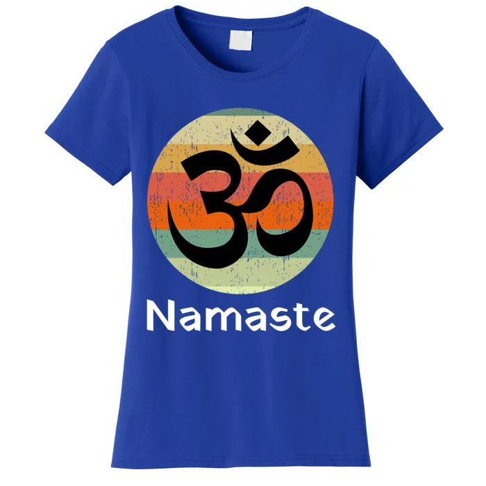 Om Symbol Namaste Ohm Hindu Zen Yoga Day Cool Gift Women's T-Shirt