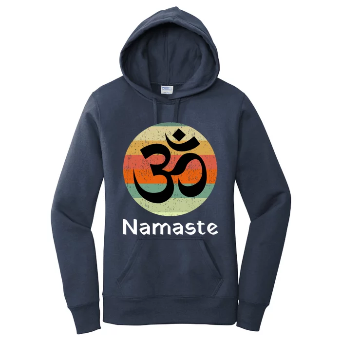 Om Symbol Namaste Ohm Hindu Zen Yoga Day Cool Gift Women's Pullover Hoodie