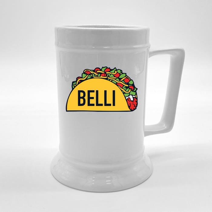 Obvious Shirts Northside 2024 Taco Front & Back Beer Stein