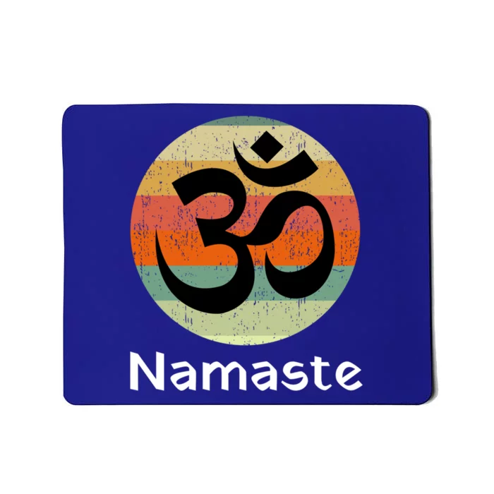 Om Symbol Namaste Ohm Hindu Zen Yoga Day Gift Mousepad