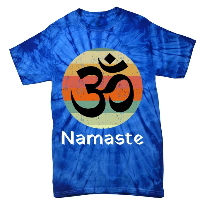 Om Symbol Namaste Ohm Hindu Zen Yoga Day Gift Tie-Dye T-Shirt