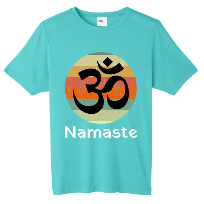 Om Symbol Namaste Ohm Hindu Zen Yoga Day Gift ChromaSoft Performance T-Shirt