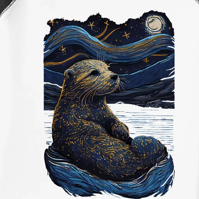 Otter Starry Night Infant Baby Jersey Bodysuit