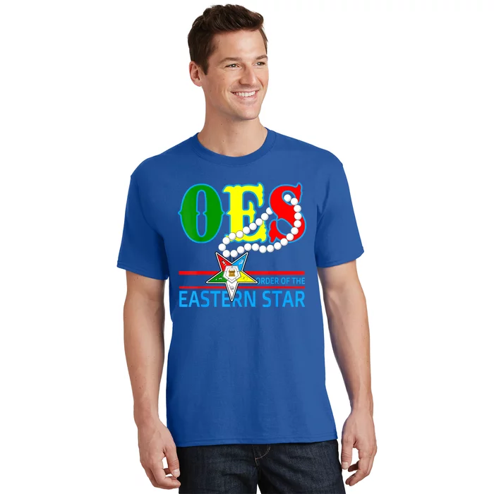 OES Star Necklace Order Of The Eastern Star Mother's Day T-Shirt