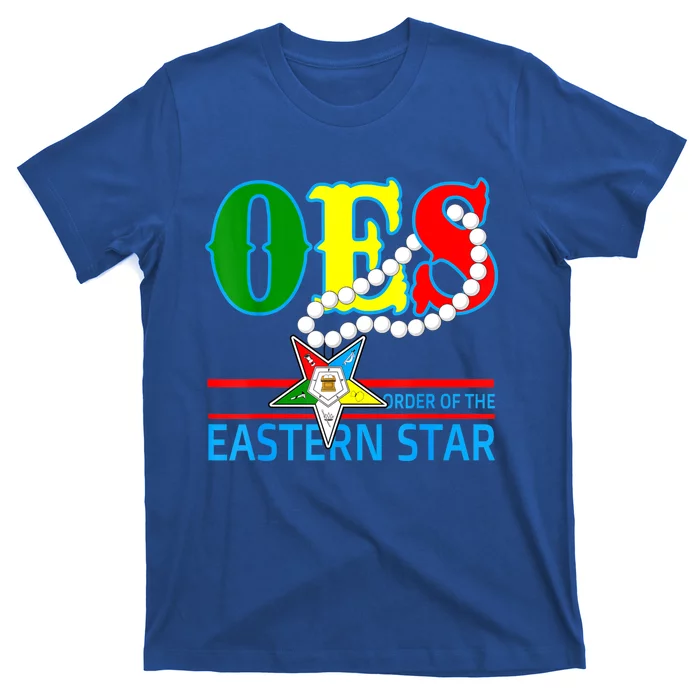 OES Star Necklace Order Of The Eastern Star Mother's Day T-Shirt