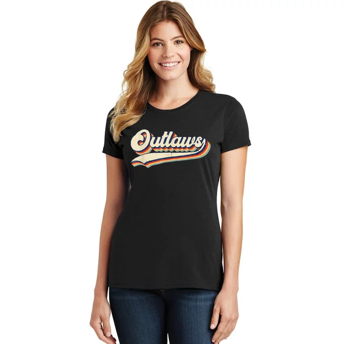 Outlaws Sports Name Women's T-Shirt