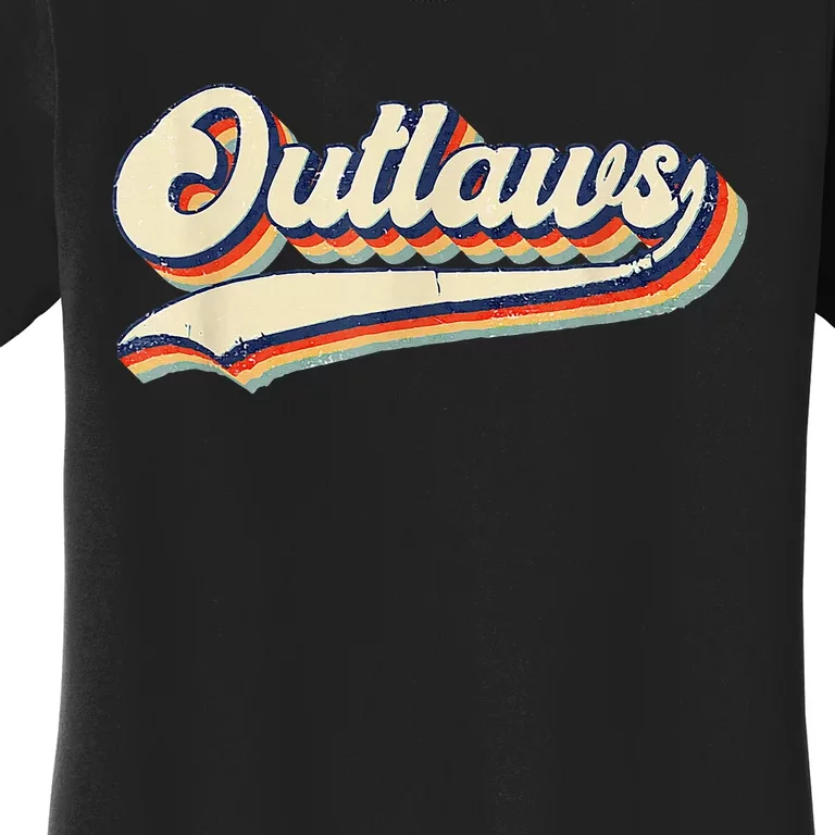 Outlaws Sports Name Women's T-Shirt