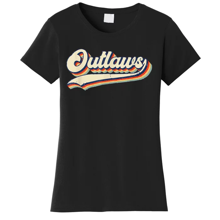 Outlaws Sports Name Women's T-Shirt