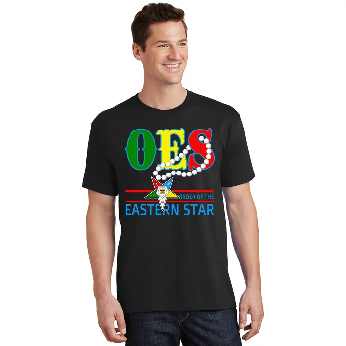 OES Star Necklace Order Of The Eastern Star Mothers Day T-Shirt