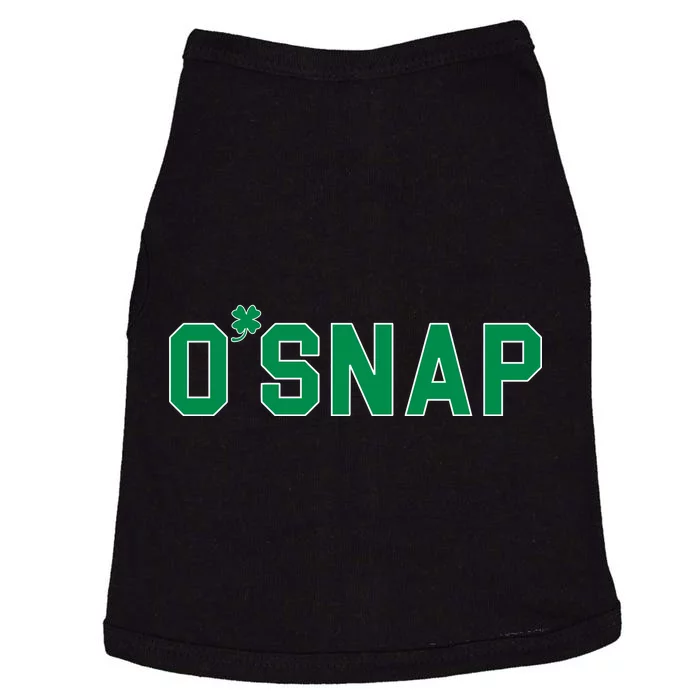 O'Snap Irish St. Patrick's Day Clover Doggie Tank