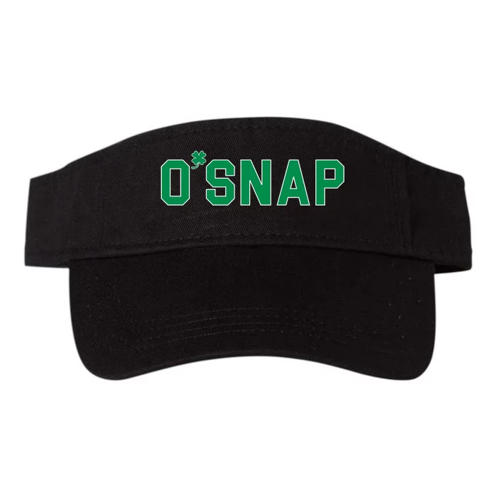 O'Snap Irish St. Patrick's Day Clover Valucap Bio-Washed Visor