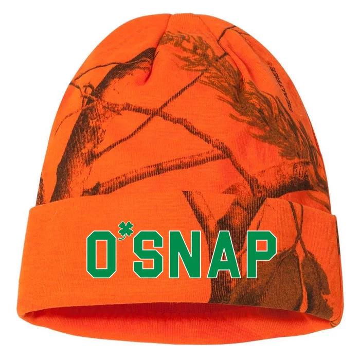 O'Snap Irish St. Patrick's Day Clover Kati - 12in Camo Beanie