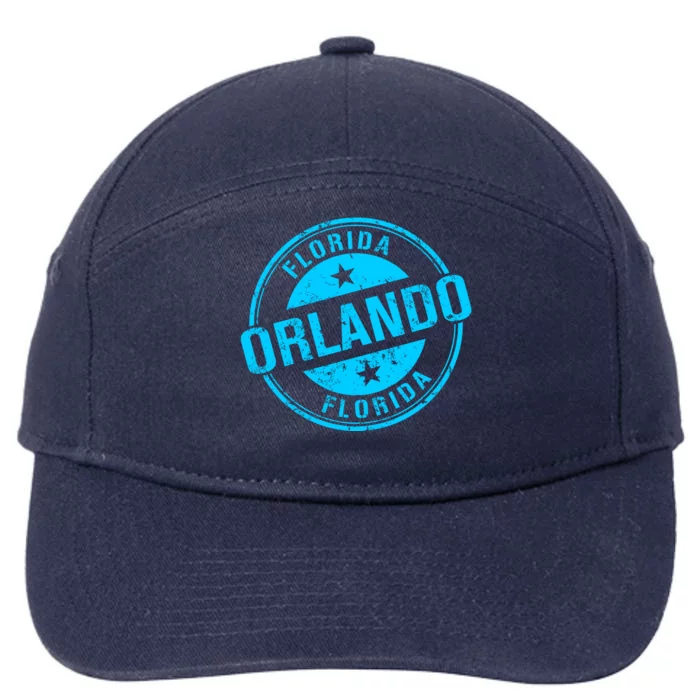 Orlando Stamp 7-Panel Snapback Hat