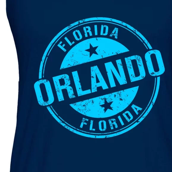 Orlando Stamp Ladies Essential Flowy Tank