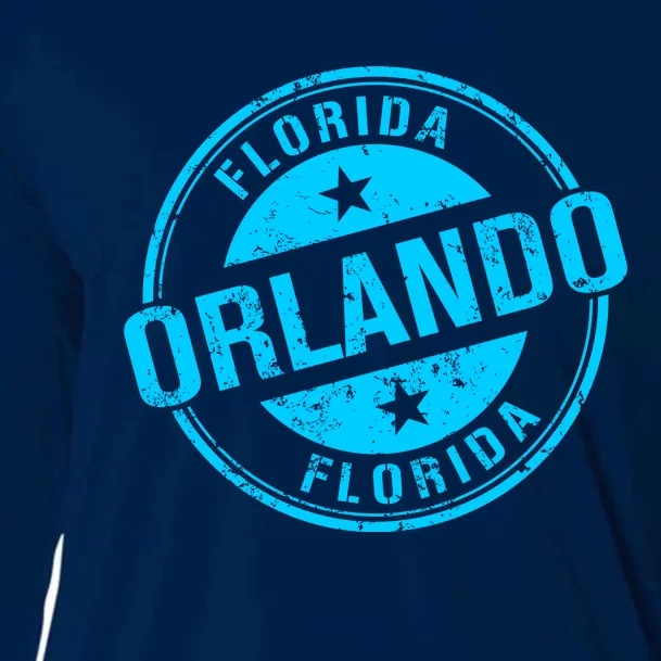 Orlando Stamp Cooling Performance Long Sleeve Crew