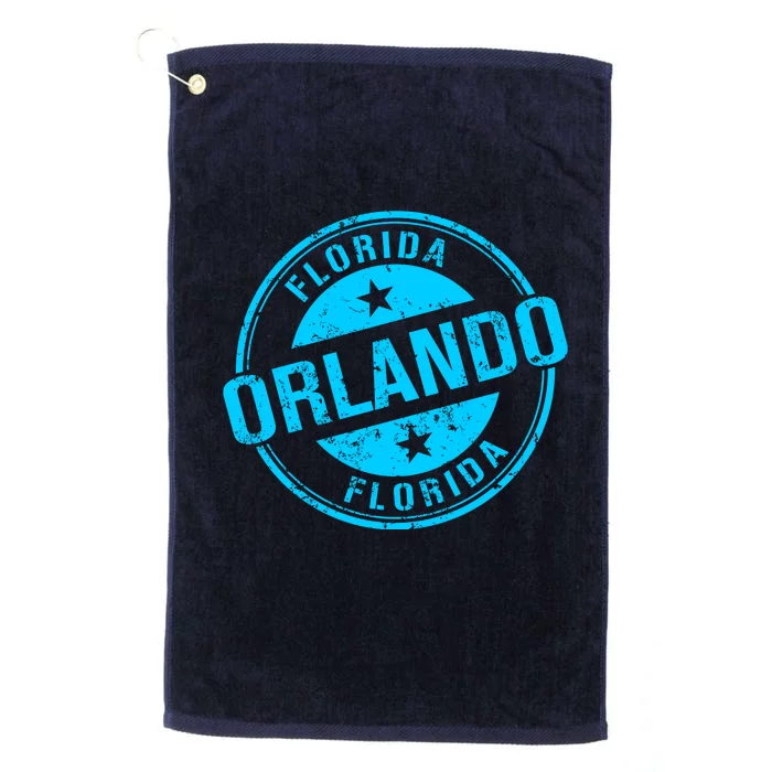 Orlando Stamp Platinum Collection Golf Towel