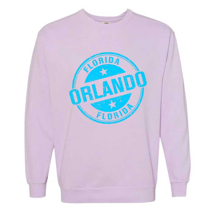 Orlando Stamp Garment-Dyed Sweatshirt