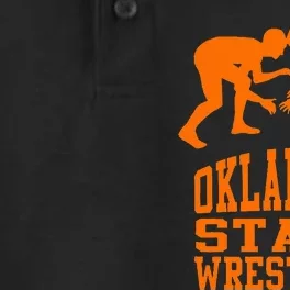 Oklahoma S.T.A.T.E.Wrestling Dry Zone Grid Performance Polo