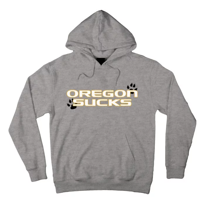 Oregon Sucks Tall Hoodie