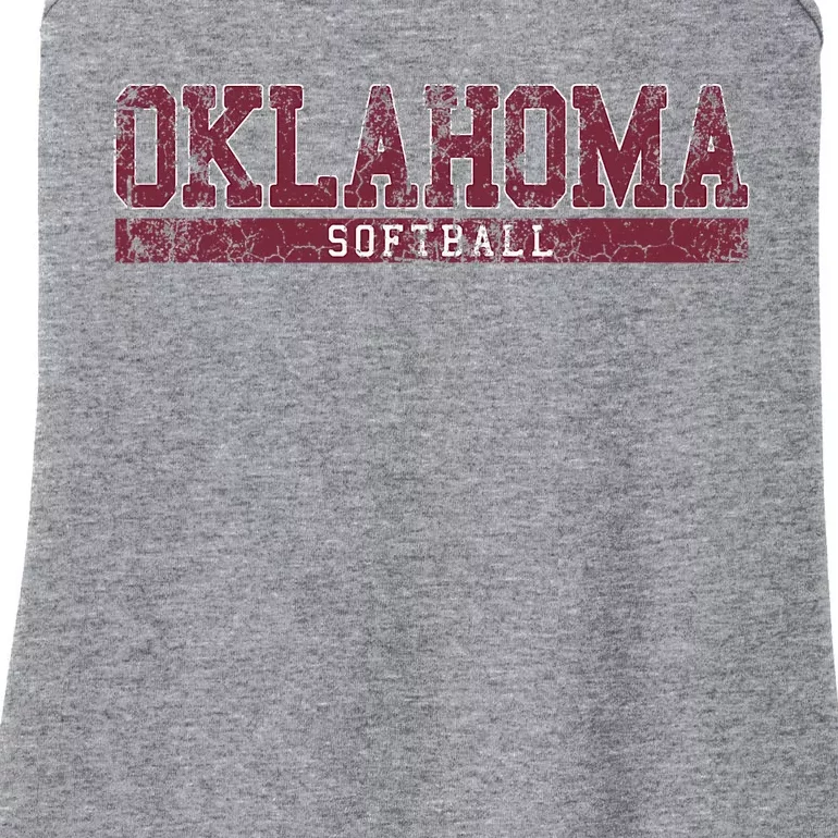 Oklahoma Softball Ladies Essential Tank