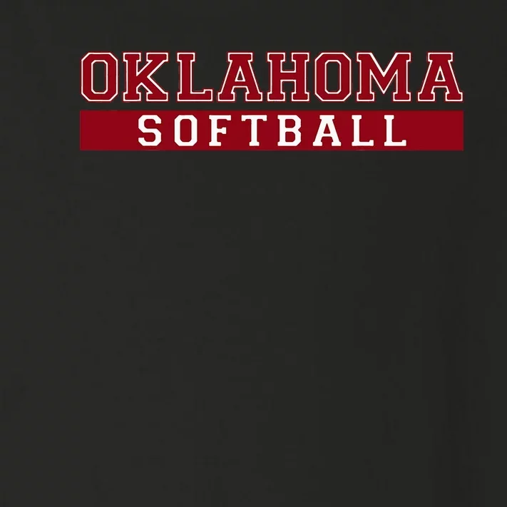 Oklahoma Softball Toddler Long Sleeve Shirt