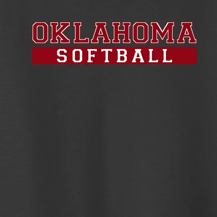 Oklahoma Softball Toddler T-Shirt