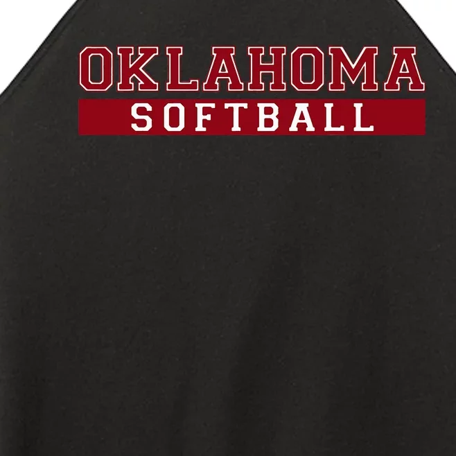 Oklahoma Softball Women’s Perfect Tri Rocker Tank