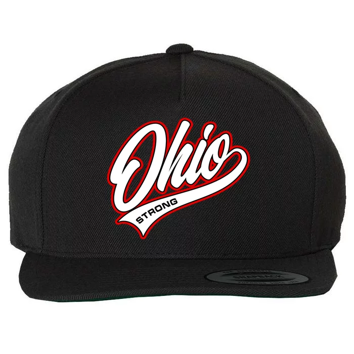 Ohio Strong Wool Snapback Cap