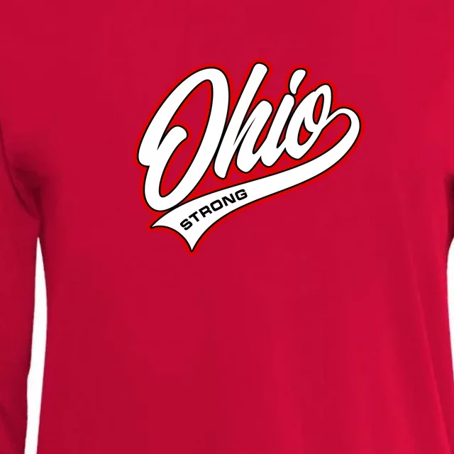 Ohio Strong Womens Cotton Relaxed Long Sleeve T-Shirt