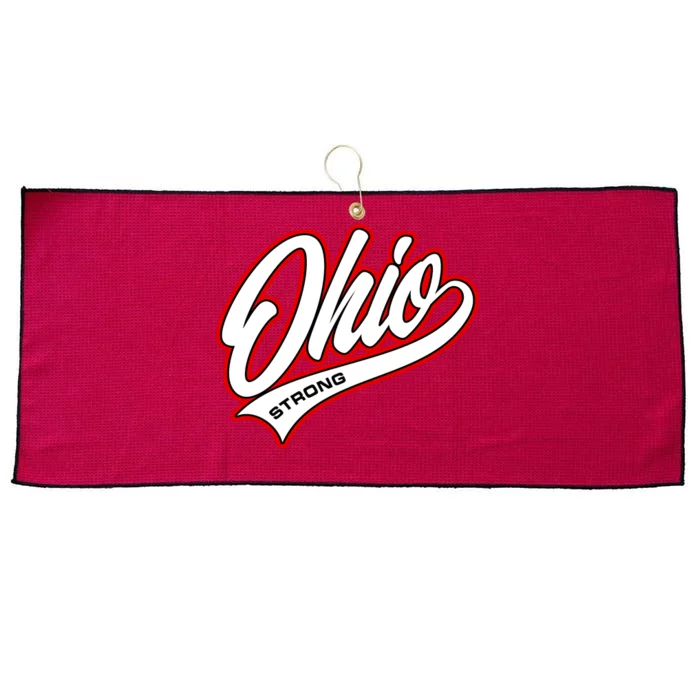 Ohio Strong Large Microfiber Waffle Golf Towel