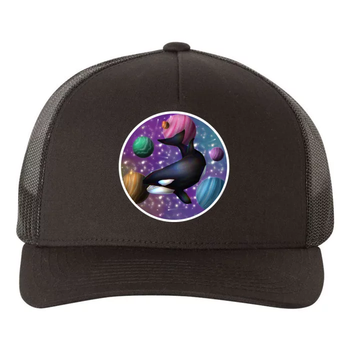 Orca Space Yupoong Adult 5-Panel Trucker Hat