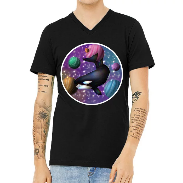 Orca Space V-Neck T-Shirt