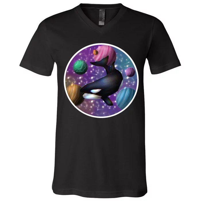 Orca Space V-Neck T-Shirt